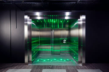 厳重なセキュリティ